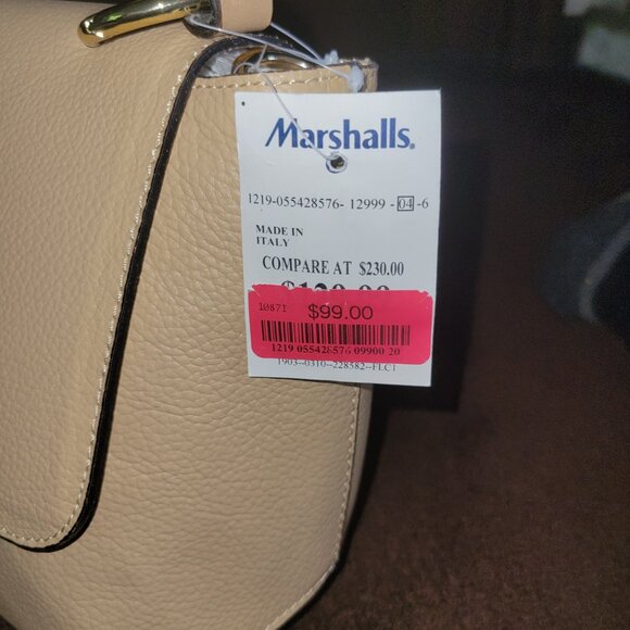 Vittoria Napoli Agatha, Champagne Leather Bag - Picture 3 of 9